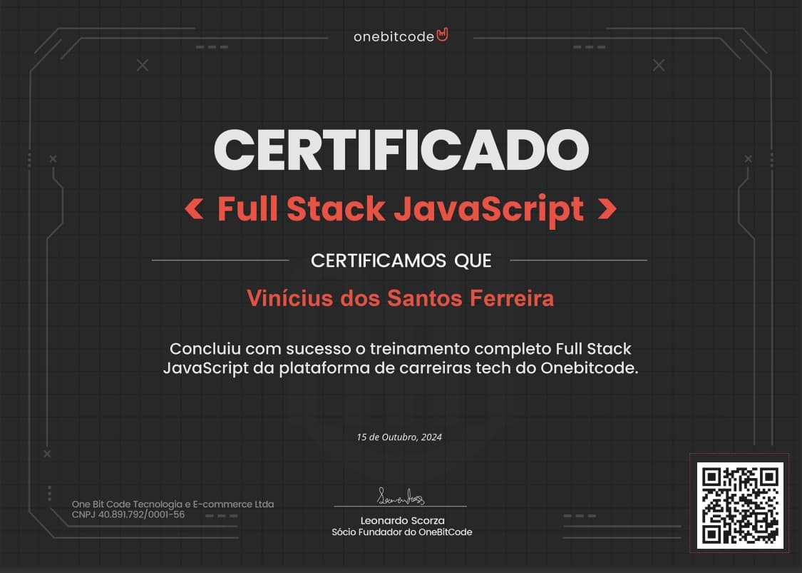 Certificado Final OBC